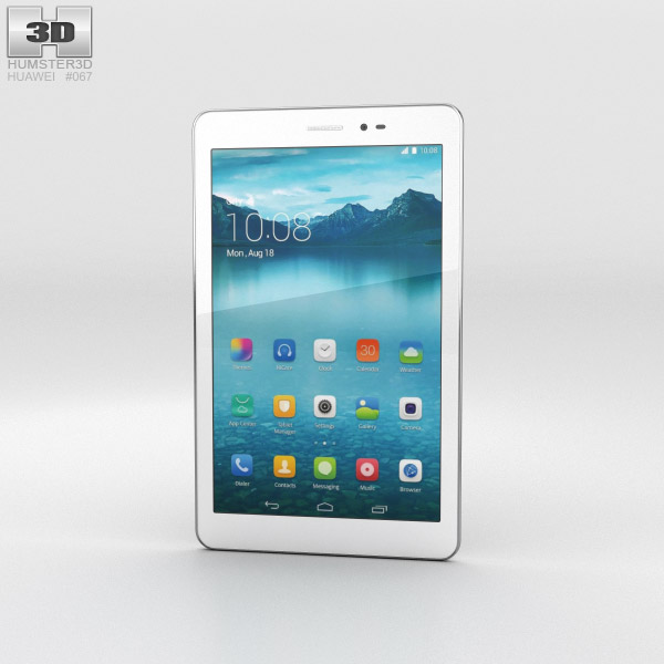 Huawei Honor Tablet White 3D model