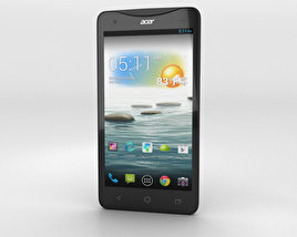 Acer Liquid S1 Black 3D 모델 