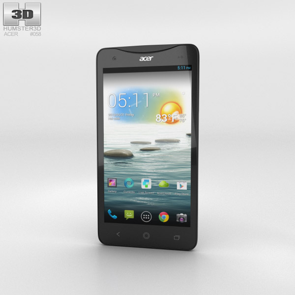 Acer Liquid S1 Black 3D model