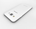 Samsung Galaxy E5 白色的 3D模型