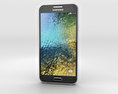 Samsung Galaxy E5 黑色的 3D模型