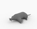 Star-Nosed Mole Low Poly Modelo 3d