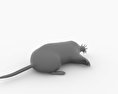 Star-Nosed Mole Low Poly 3D 모델 
