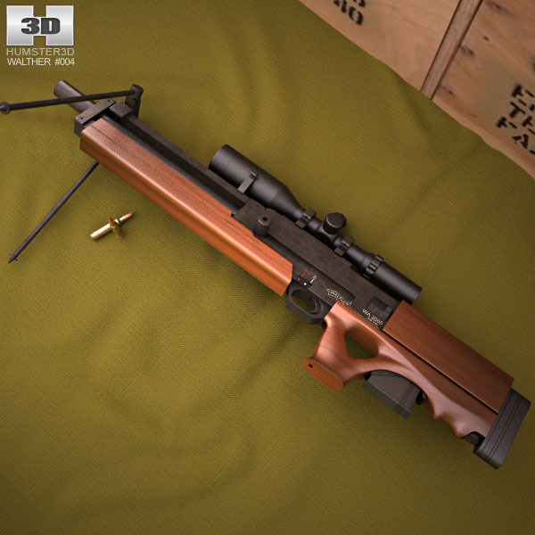 Walther WA 2000 3D model