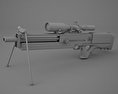 Walther WA 2000 3D 모델 