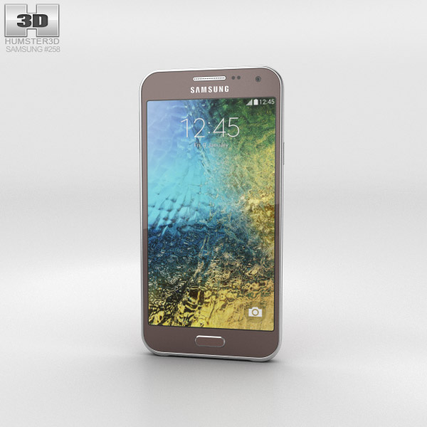 Samsung Galaxy E5 Brown Modèle 3D
