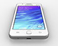 Samsung Z1 白い 3Dモデル