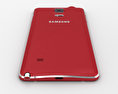 Samsung Galaxy Note 4 Velvet Red 3d model