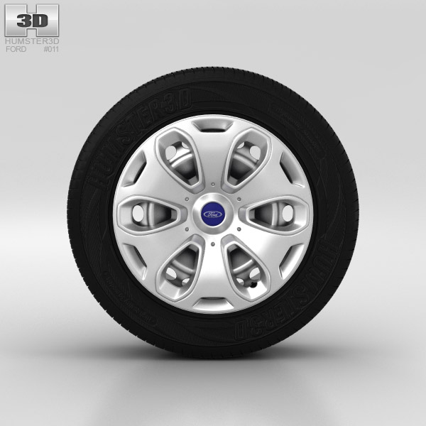 Ford Kuga Wheel 17 inch 001 3D model