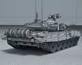 T-90 Modello 3D