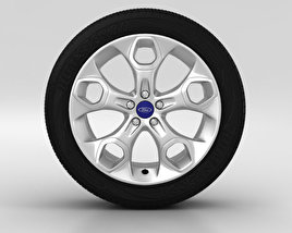 Ford Kuga Wheel 19 inch 001 3D model