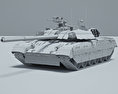 T-84U 오플롯 3D 모델 