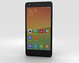 Xiaomi Redmi 2 Negro Modelo 3D