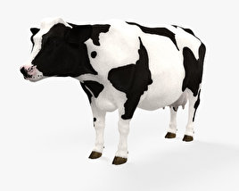 Vache Modèle 3D