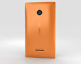 Microsoft Lumia 435 Orange 3D模型