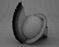 Casco de gladiador tracio Modelo 3D
