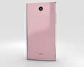Sharp Aquos Crystal Pink Modelo 3d
