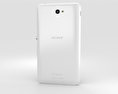 Sony Xperia E4 Branco Modelo 3d