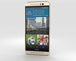 HTC One (M9) Amber Gold 3D-Modell