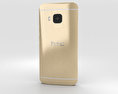 HTC One (M9) Amber Gold 3D模型