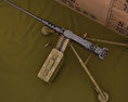 白朗寧M2重機槍 3D模型