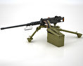 Browning M2 3D 모델 
