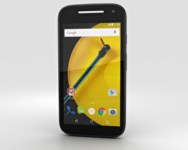 Motorola Moto E (2nd Gen.) Black 3D model