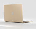 Apple MacBook Gold Modèle 3d