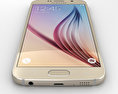 Samsung Galaxy S6 Gold Platinum 3D-Modell