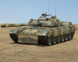 PT-91 Twardy 3Dモデル