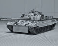 PT-91 Twardy 3d model wire render