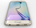 Samsung Galaxy S6 Edge Gold Platinum 3Dモデル