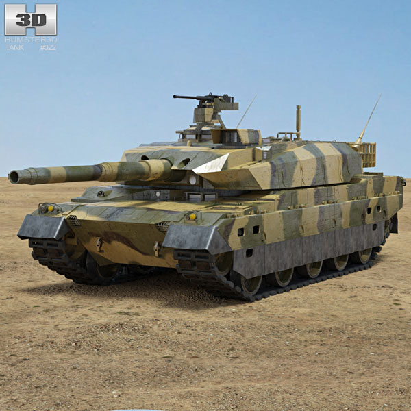 10式戰車 3D模型