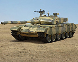 Type 99 Tank 3D model