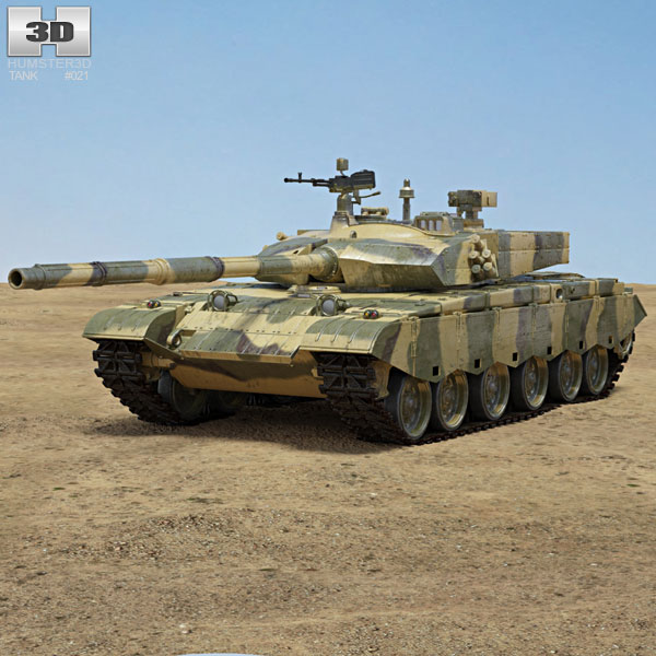 Type 99 Tank 3D model
