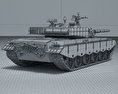 ZTZ-99主战坦克 3D模型