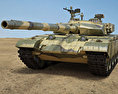 ZTZ-99主战坦克 3D模型