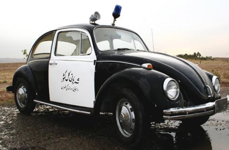 Iran police car