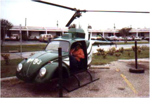 Volkswagen Beetle helicopter