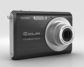 Casio Exilim EX-Z75 黒 3Dモデル