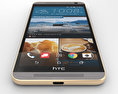 HTC One E9+ Gold Sepia 3d model