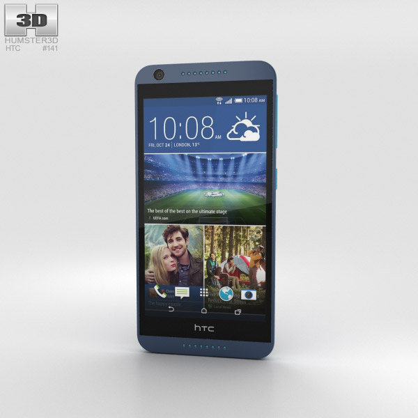 HTC Desire 626 Blue Lagoon 3D model
