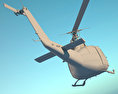 Bell UH-1 Iroquois 3D-Modell
