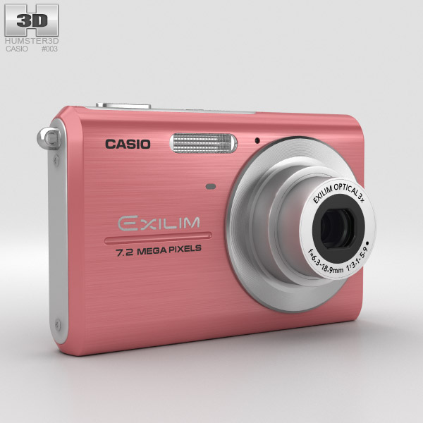Casio Exilim EX-Z75 Pink 3D model