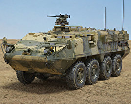 M1126 Stryker ICV 3Dモデル