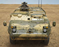 M1126 Stryker ICV 3d model front view