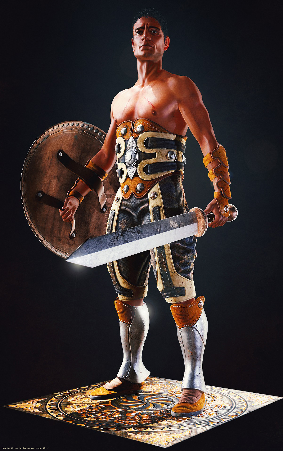 The Gladiator 3d art