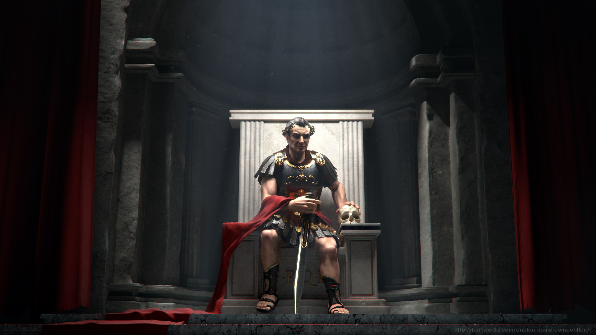 Romulus: Blood and Marble 3d art