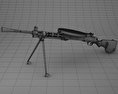 Degtjarëv mitragliatrice leggera Modello 3D