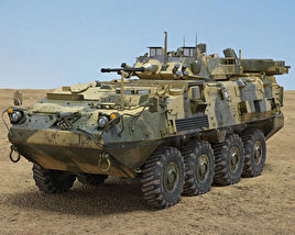 LAV-3裝甲車 3D模型